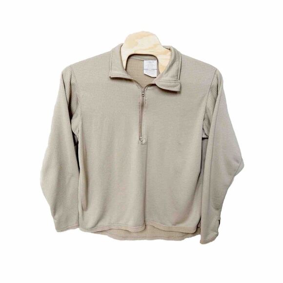 Polartec Cold Weather Gen III Mens‎ XL Long Qtr Zip Pullover. - Picture 1 of 10